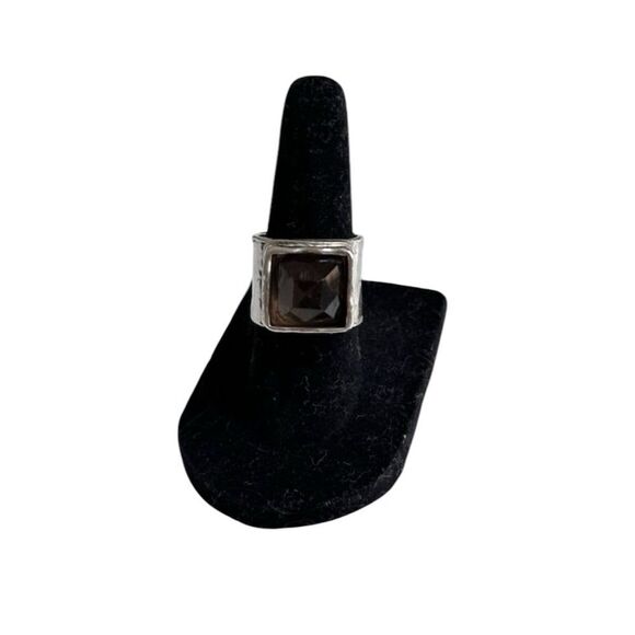 Silpada Retired R1453 Smoky Quartz Ring Size 6 - Picture 3 of 8
